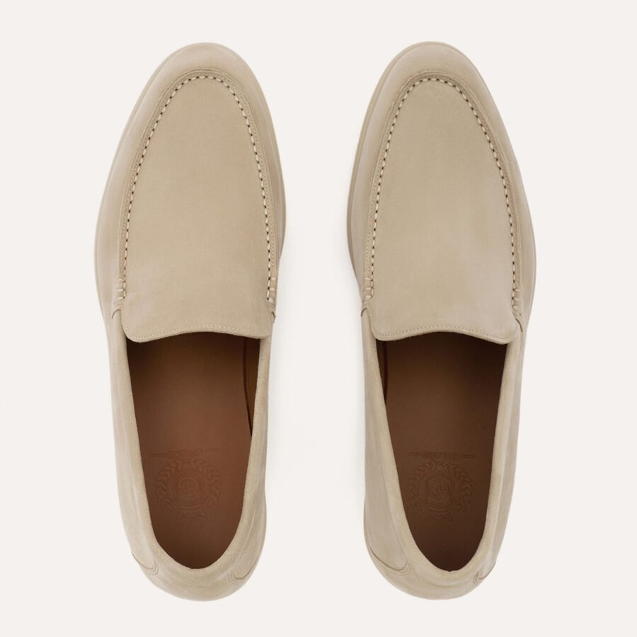 Suede oxford loafers - Image 4