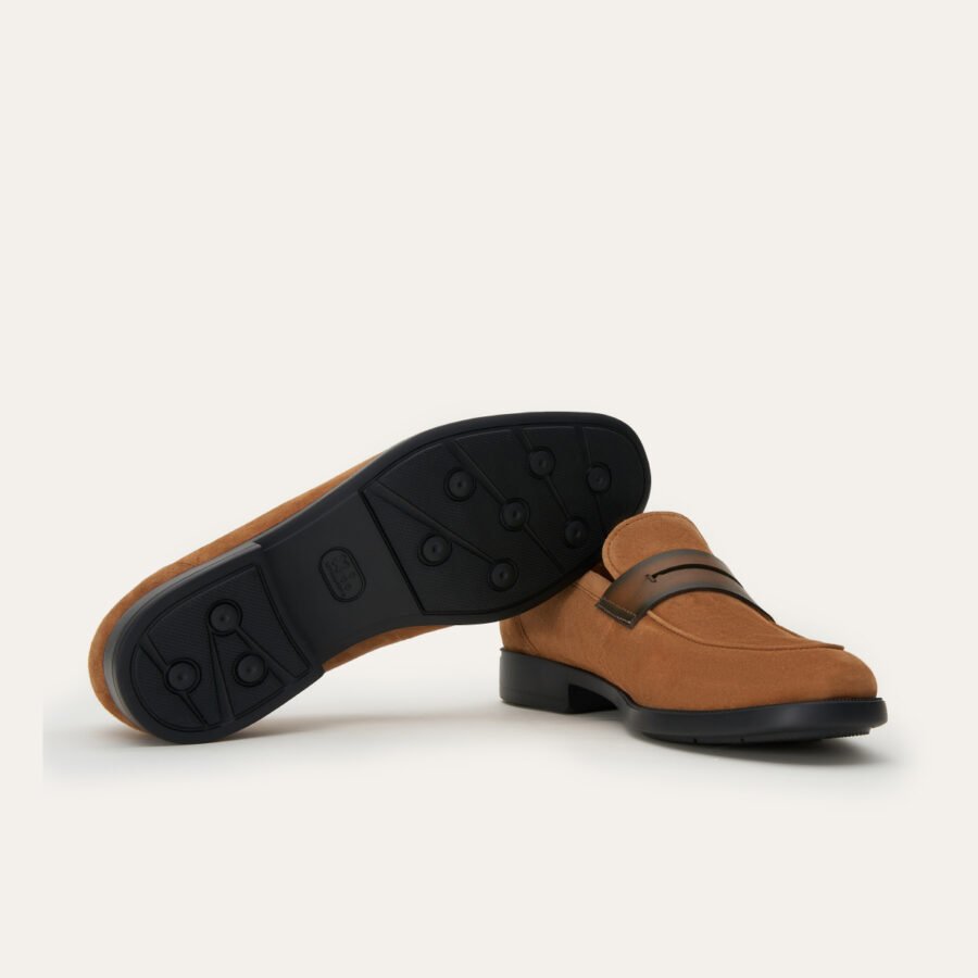 SUEDE LOAFER WITH DYEING - Image 3