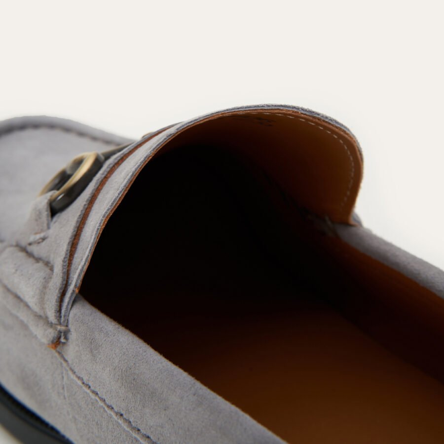 SUEDE LOAFER WITH ACCESSORIES - Image 8