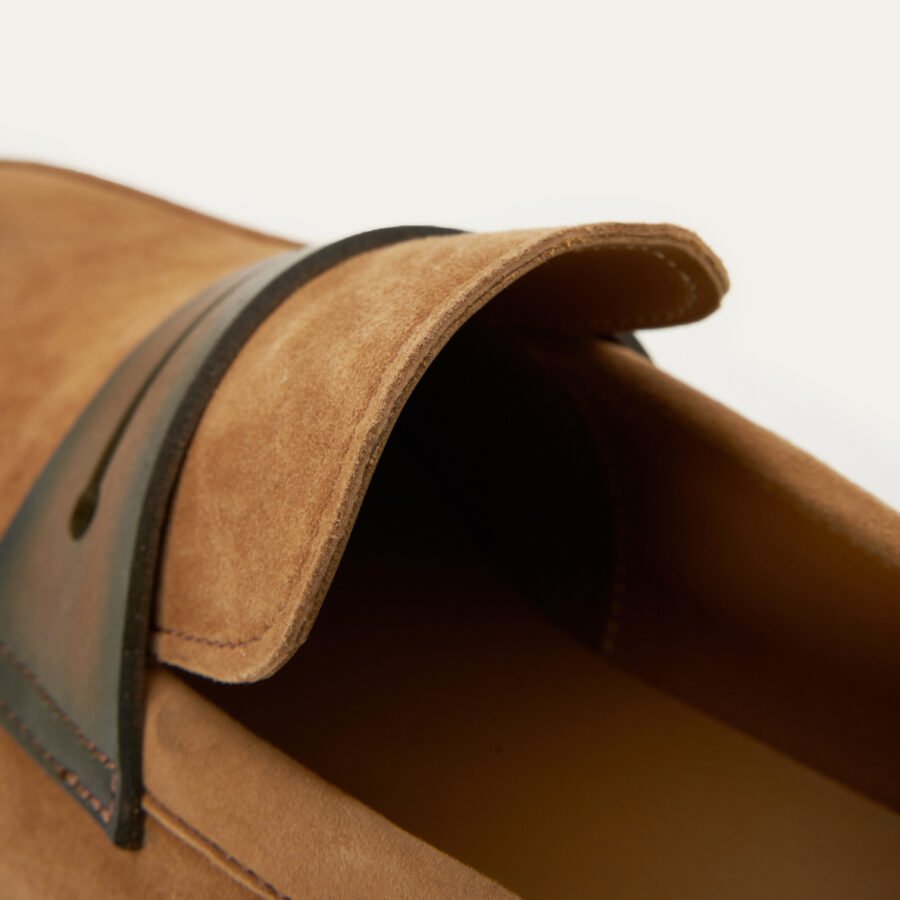 SUEDE LOAFER WITH DYEING - Image 8